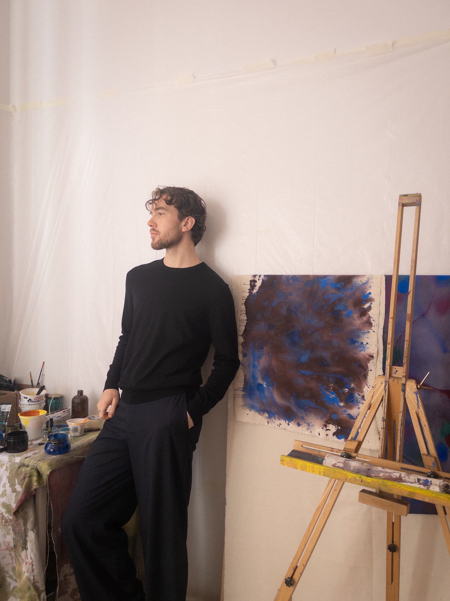 Kuba Chojnacki portrait in studio